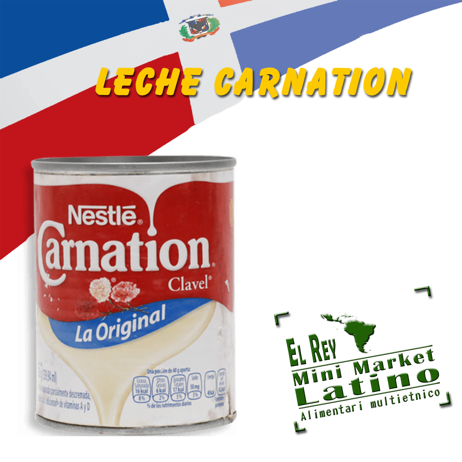 Latte Evaporata Carnation Nestle 410g – Mini Market El Rey